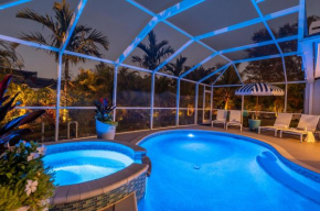 Twin Palms Oasis! Modern, with heated pool and game room!